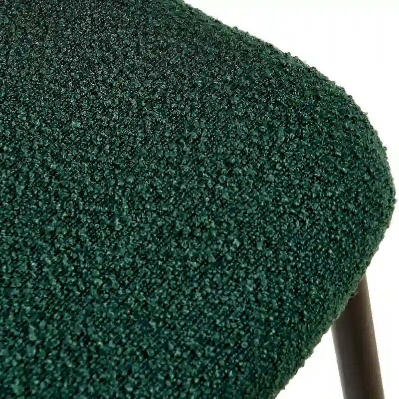 Chaises de salle à manger Chaises Boucle avec dossier en cannage naturel