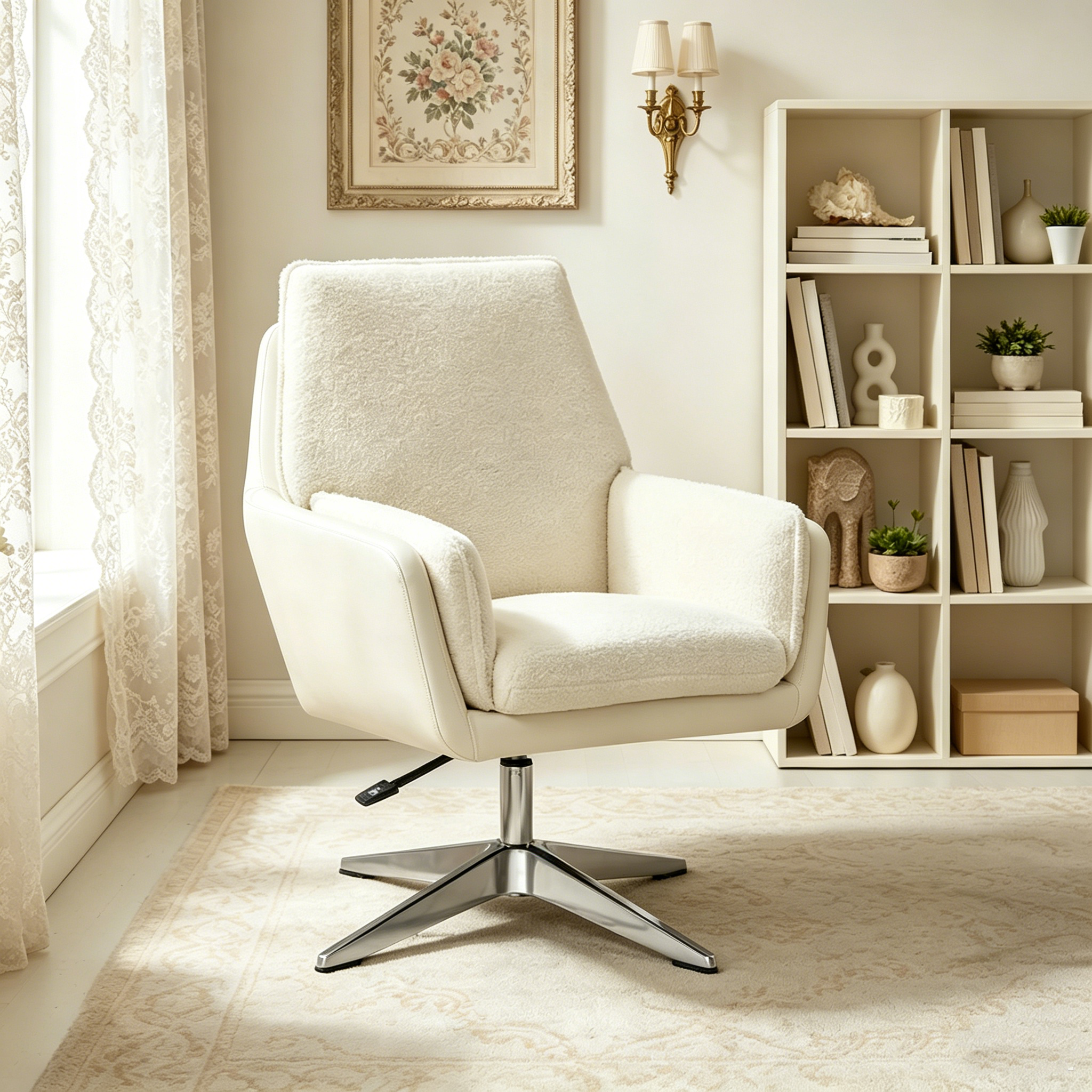 Fauteuil pivotant Sherpa Fauteuil d'appoint
