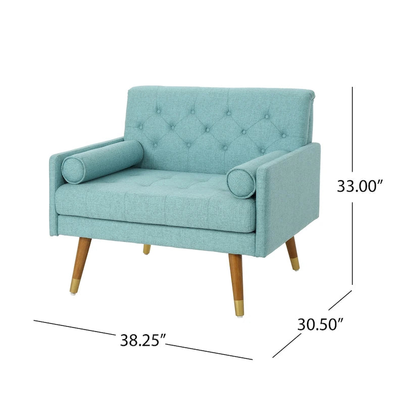 Fauteuil club du milieu du siècle moderne