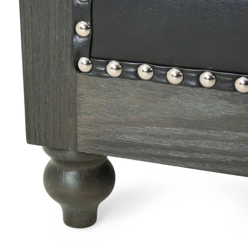 Fauteuil club capitonné