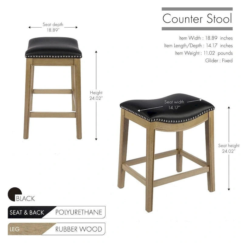 Tabouret de comptoir de nuit The Gray Barn