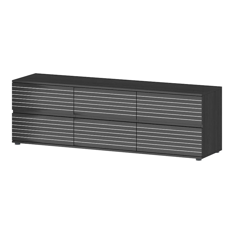 Commode/Meuble TV polyvalent(e) avec six tiroirs