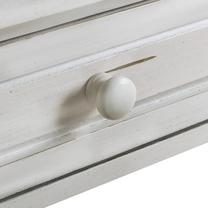 Console avec tiroirs et étagère