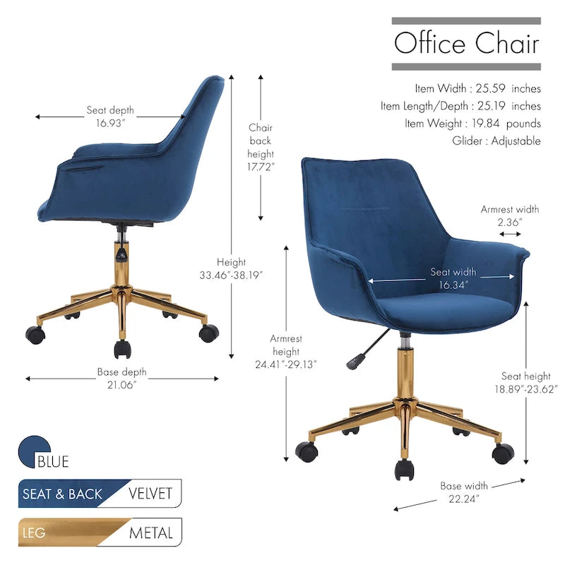 Chaise de Bureau Premium, Chaises de Bureau Designer