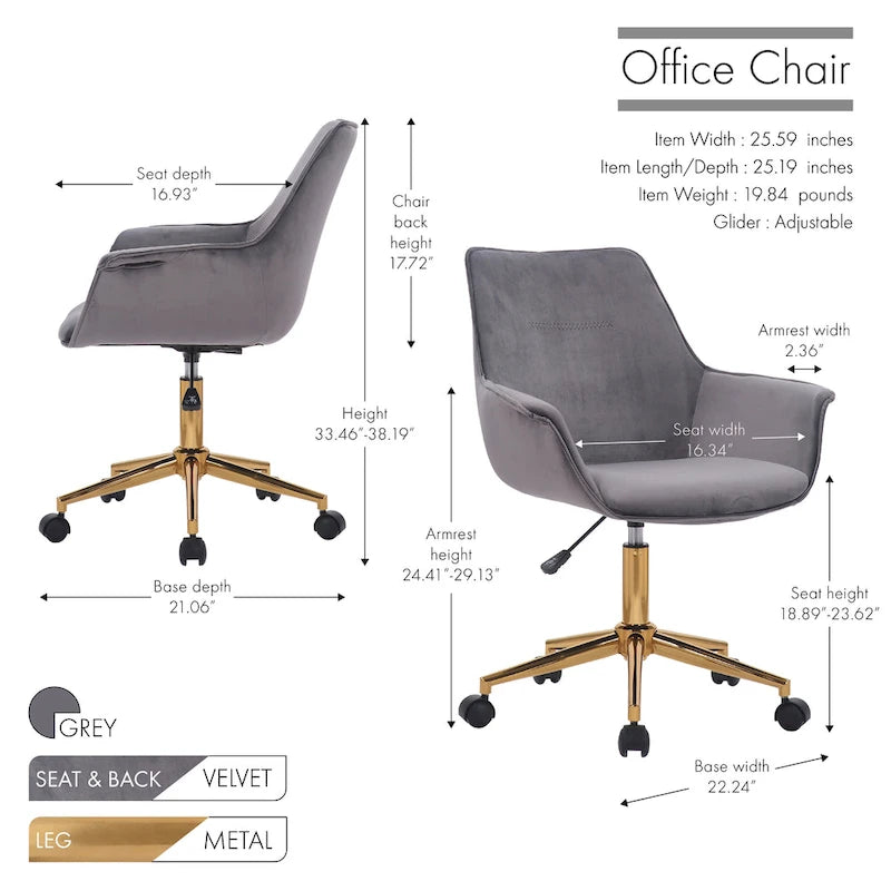 Chaise de Bureau Premium, Chaises de Bureau Designer