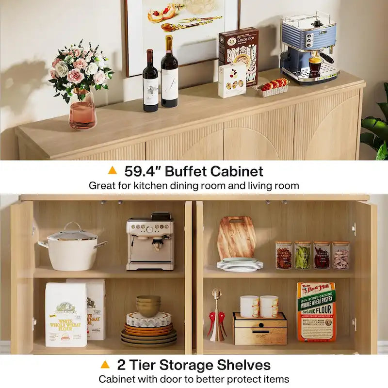 Buffet bahut moderne avec portes
