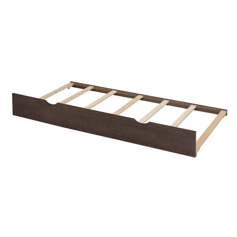 Lit plateforme de rangement avec étagères coulissantes