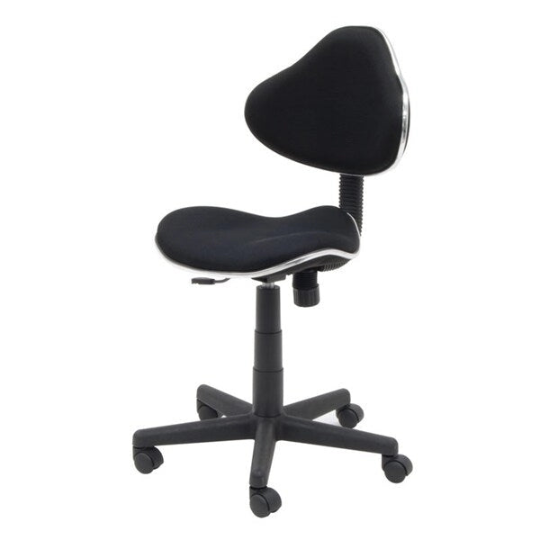 Chaise réglable en hauteur noire