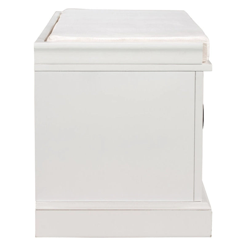 Bancs Coffres de Rangement et Coussin Amovible