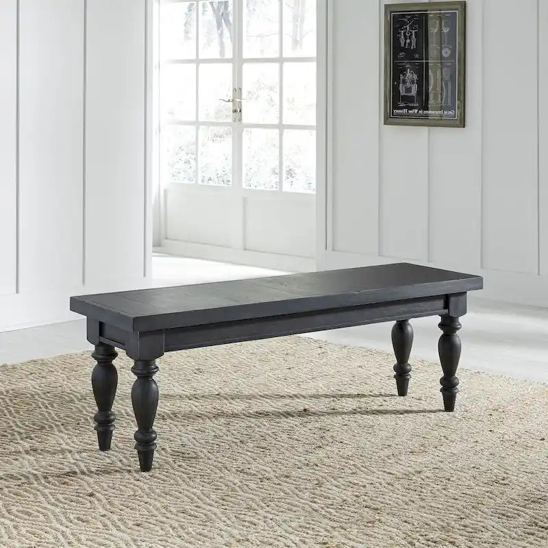Banc sans dossier tableau noir