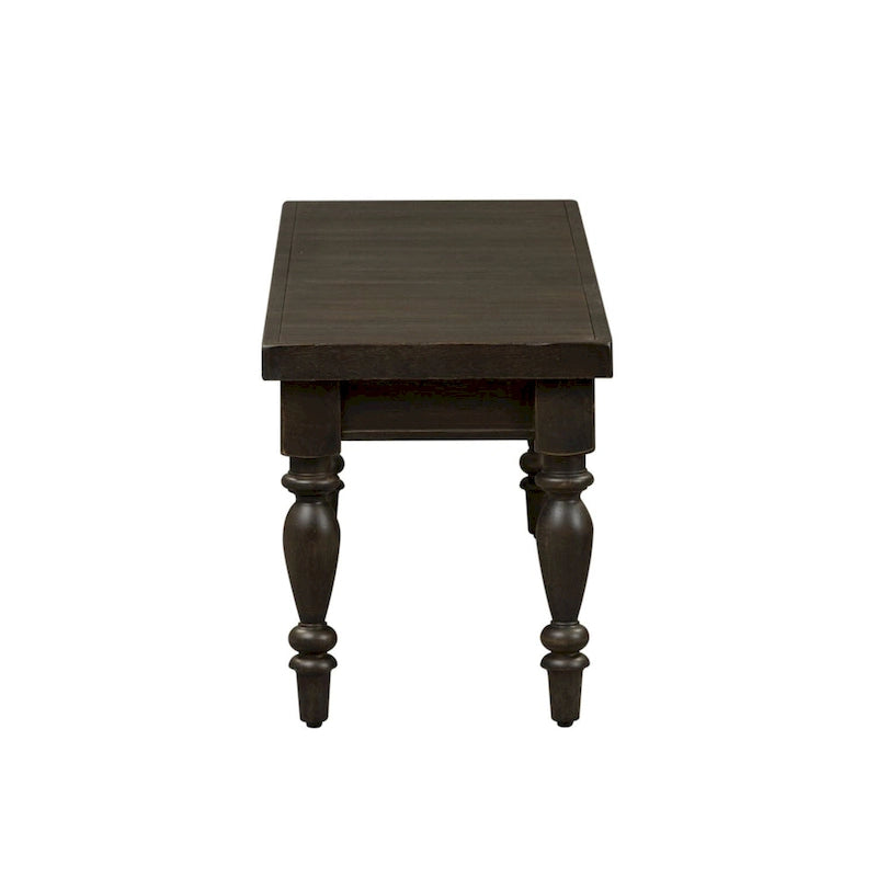 Banc sans dossier tableau noir