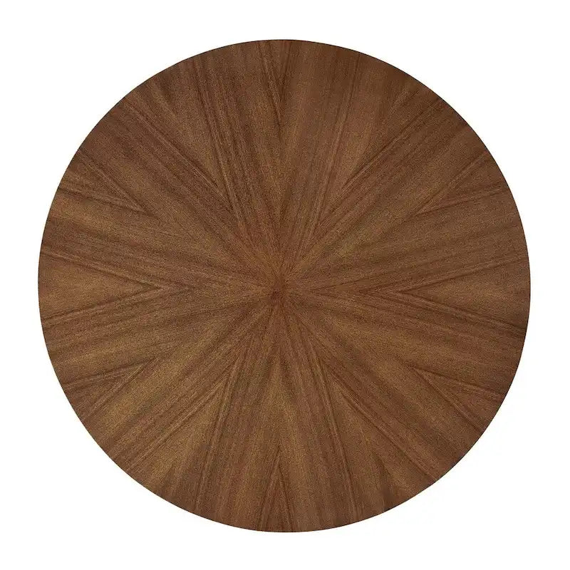 Table à manger ronde en bois