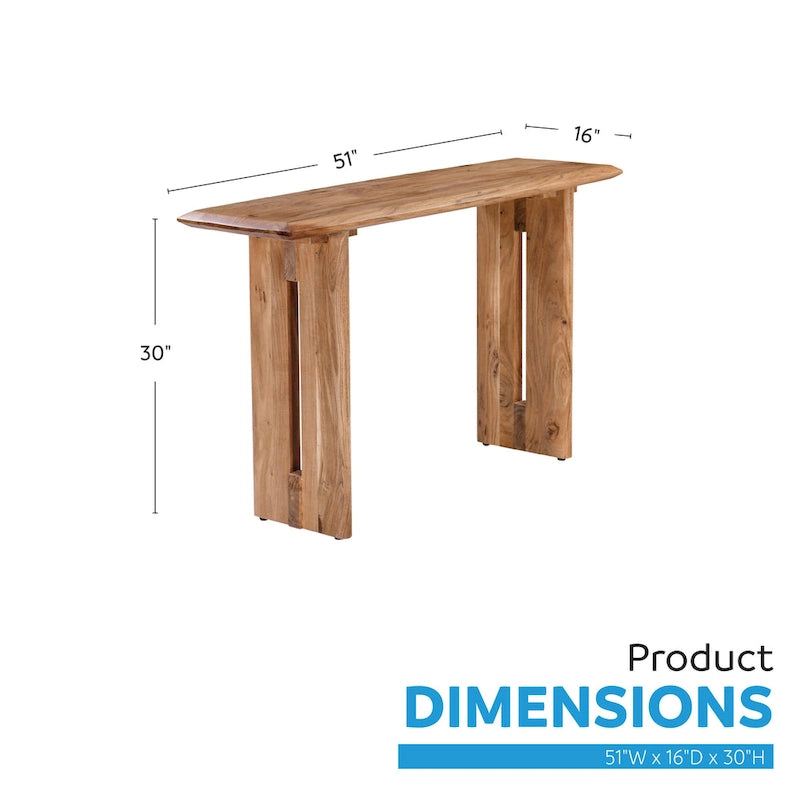 Console en bois