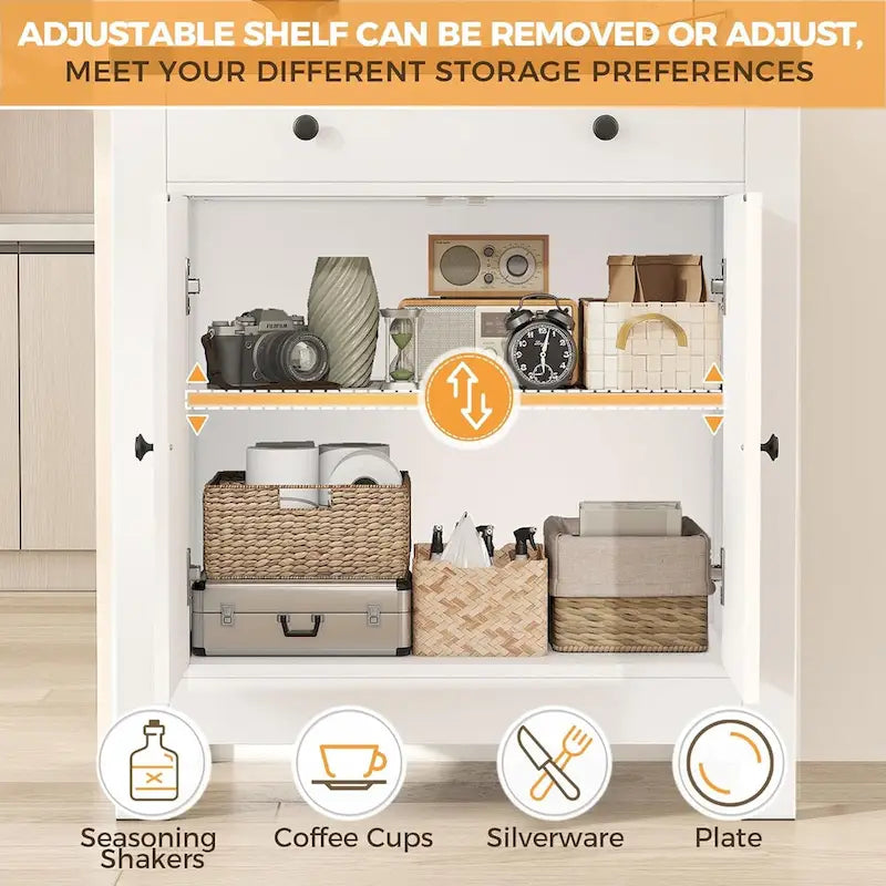 Buffet de cuisine bahut de rangement pour bar à café