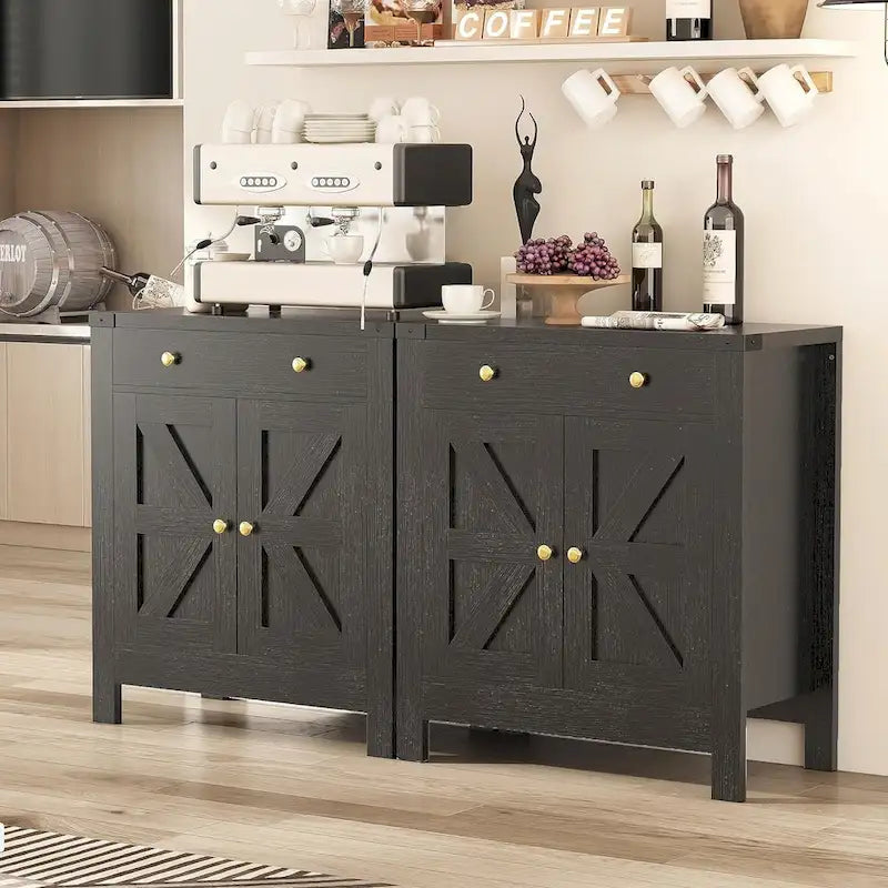 Buffet de cuisine bahut de rangement pour bar à café