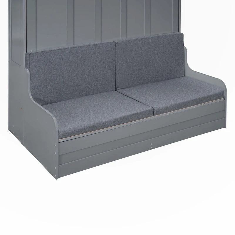 Lit mural escamotable avec coussin