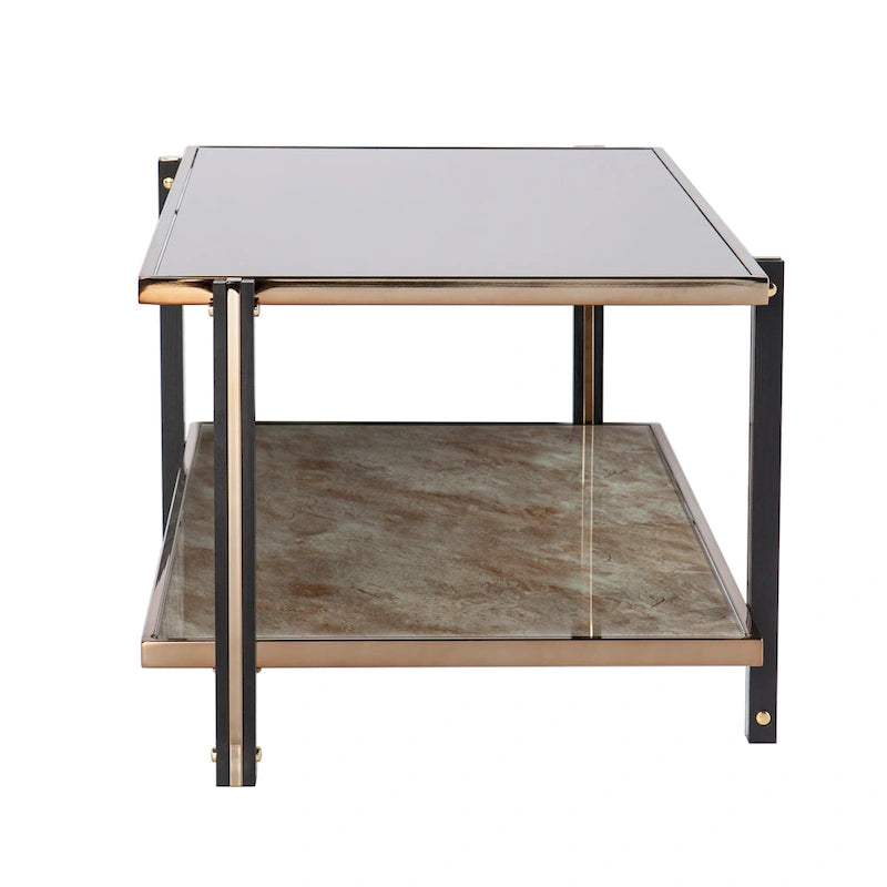 Table basse avec plateau miroirTables basses modernes